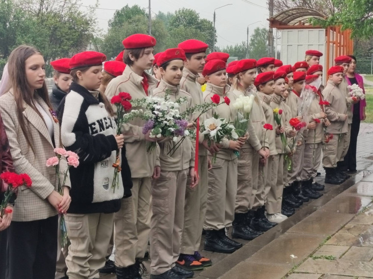 Накануне Дня Победы.